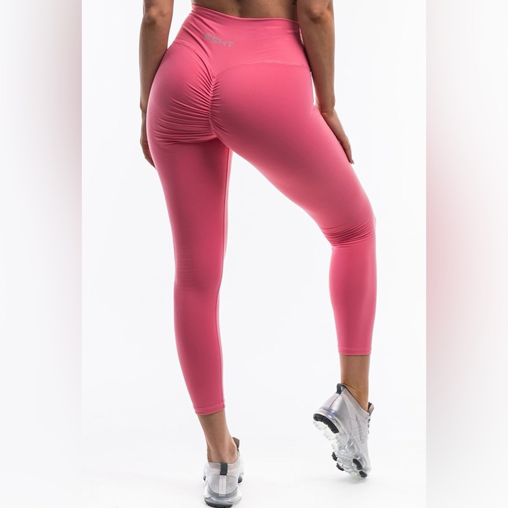 ECHT Pink Scrunch Leggings
